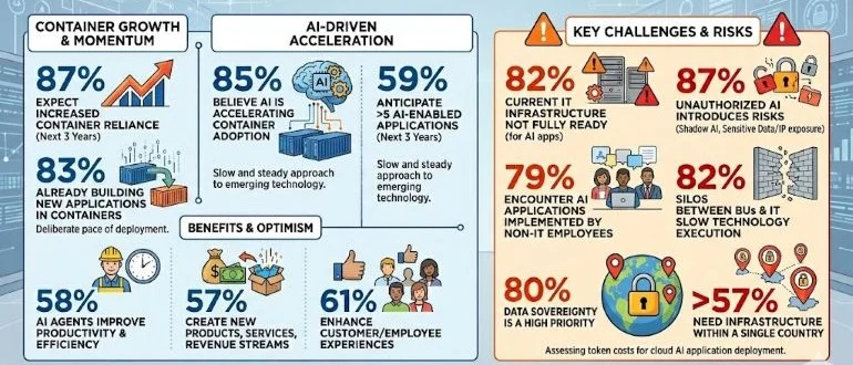 Survey: AI Spurring Increased Adoption of Containers