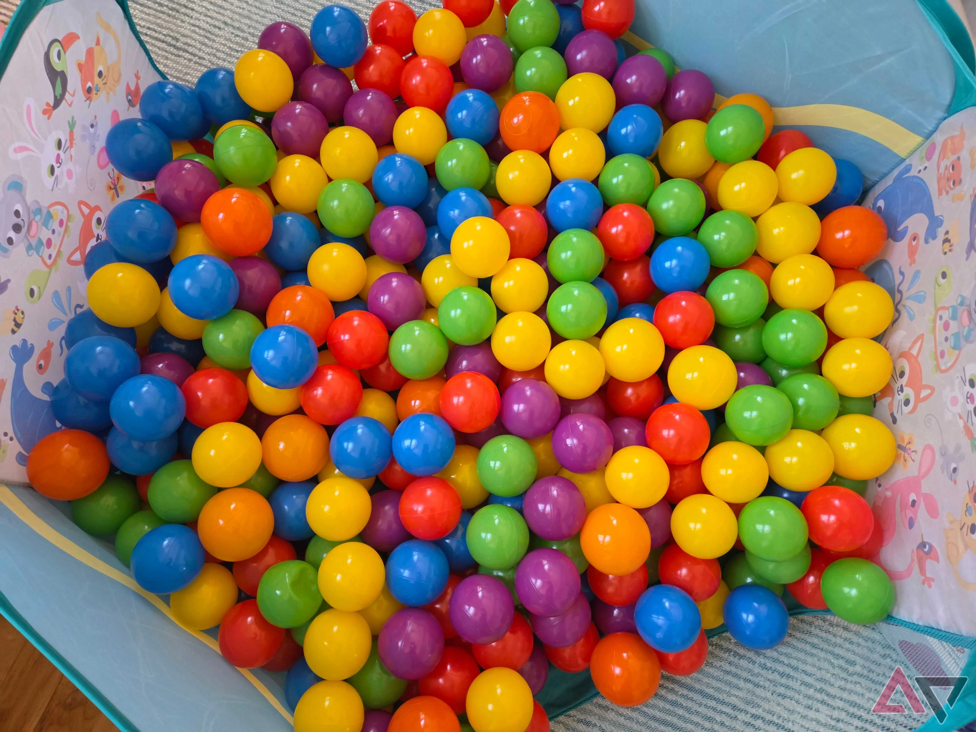 Picture of a ball pit taken on the Samsung Galaxy S26