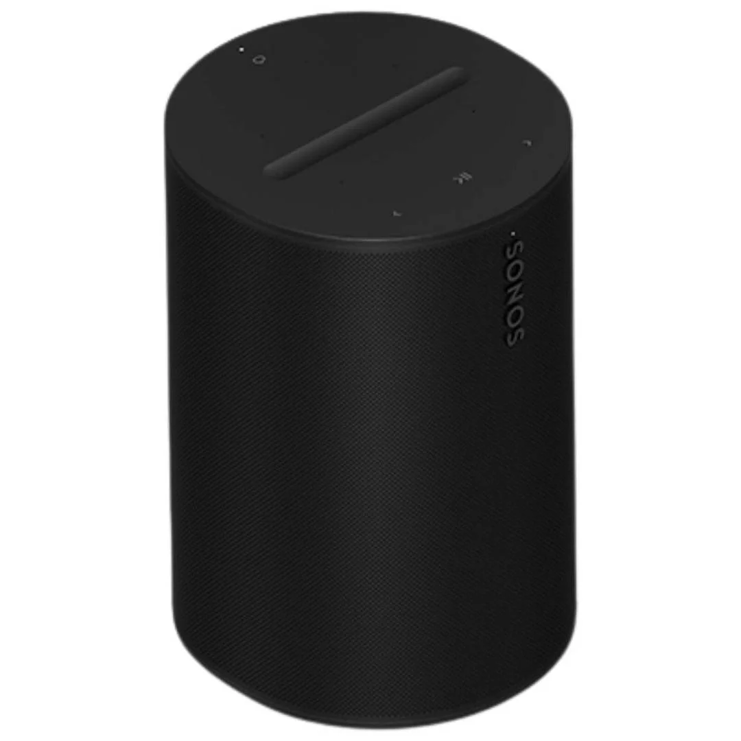 sonos era 100 smart speaker, angled front view